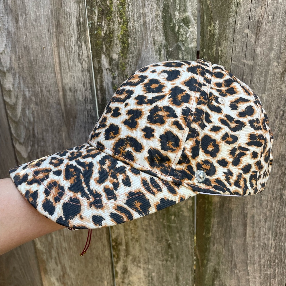 Leopard Print Baseball Cap